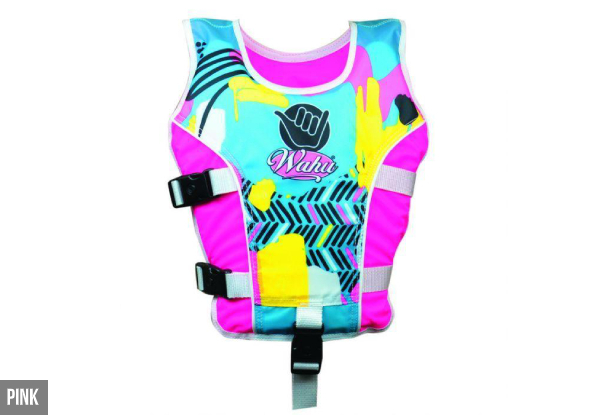 Wahu Swim Vest Range - Three Colours & Three Sizes Available