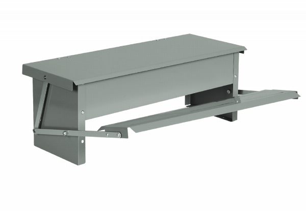 PaWz Automatic Galvanised Chicken Feeder - Two Sizes Available
