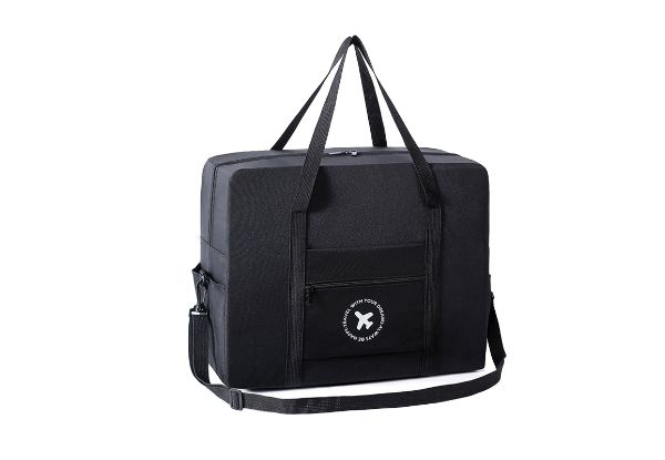 Foldable Travel Tote Duffel Bag - Available in Two Colours & Option for Two-Pack