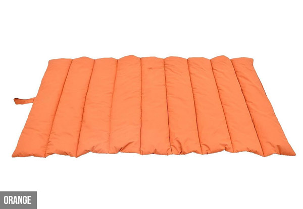 Large Foldable Water Resistant Dog Bed Mat - Two Colours Available