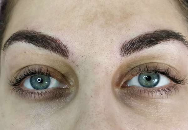 Two Featherstroke Eyebrow Cosmetic Tattoo Treatments