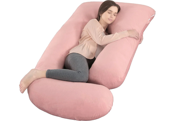 U-Shape Pregnancy Full Body Pillow - Available in Two Colours