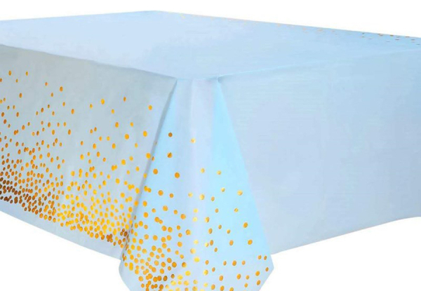 Two-Pack of Party Tablecloths - Four Colours Available