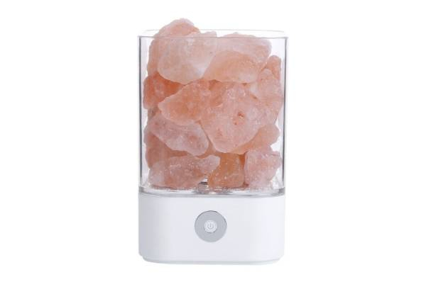 Ultrasonic Aromatherapy Himalayan Salt Lamp Diffuser - Two Colours Available