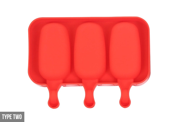 Silicone Ice Cream Mould - Four Options Available