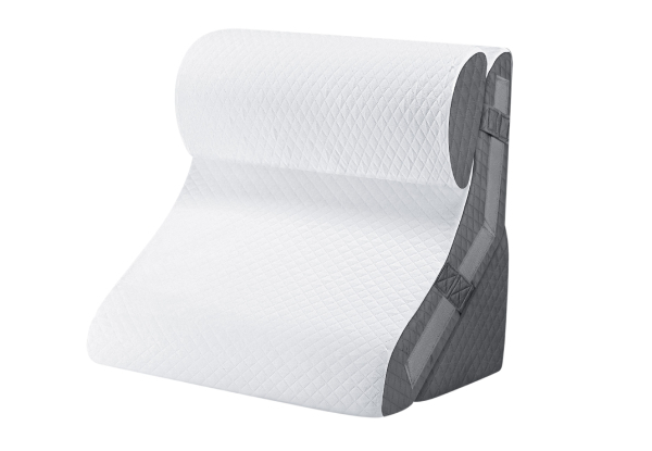 Three-Piece Wedge Pillow Set with Adjustable Headrest - Available in Two Colours