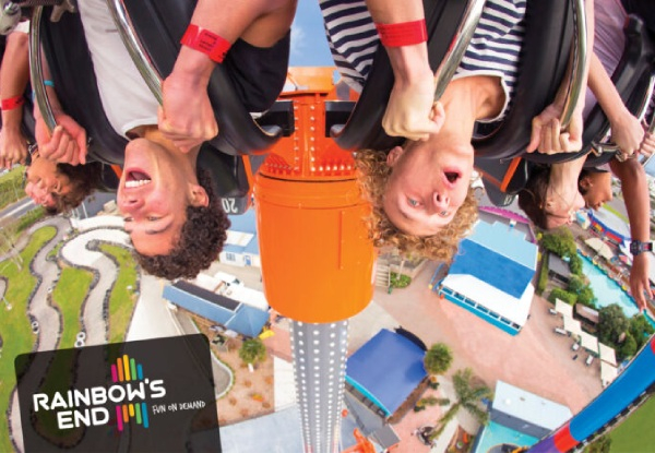 Rainbow's End Single Superpass incl. Unlimited Entry to All Rides - Options for Four Superpasses, Four Superpasses incl. Gem Panning Experience and Photo, or Four Superpasses incl. Virtual Reality Quad Play & Arcade Credit - Valid for Daytime Sessions