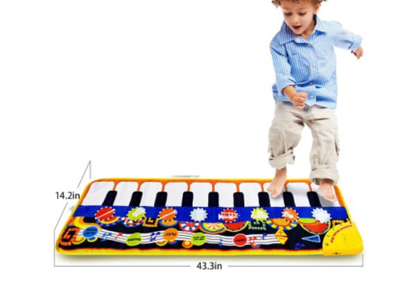 Kids Musical Piano Keyboard & Dance Mat