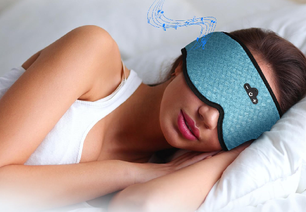 3D Sleep Eye Mask with Bluetooth Headphones - Available in Two Colours
