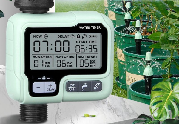 Multifunctional Outdoor Water Timer