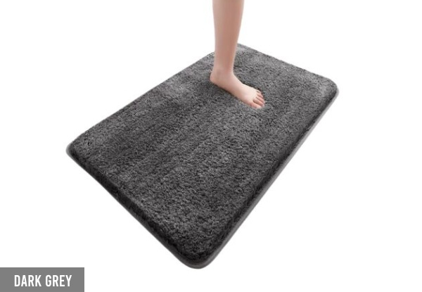 Soft Comfortable Anti-Slip Thick Plush Floor Mat - Four Colours Available