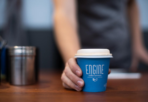 Medium Coffee at Engine Coffee Brewers