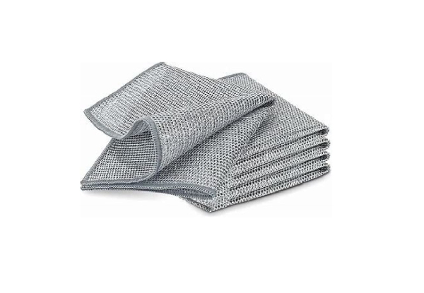 10-Piece Non-Scratch Thickened Steel Wire Cleaning Cloth - Option for 20 or 40-Piece