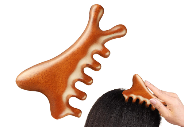 Four-in-One Wooden Massage Tool