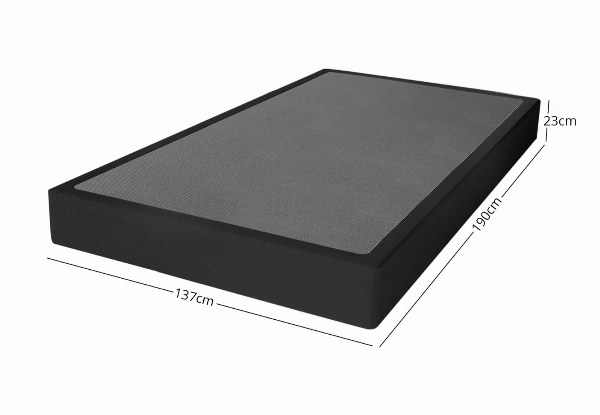 Metal Double Bed with Fabric Cover