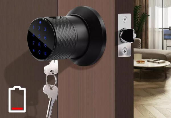 Smart Touch Keypad Keyless Door Lock Deadbolt - Option for Two-Pack