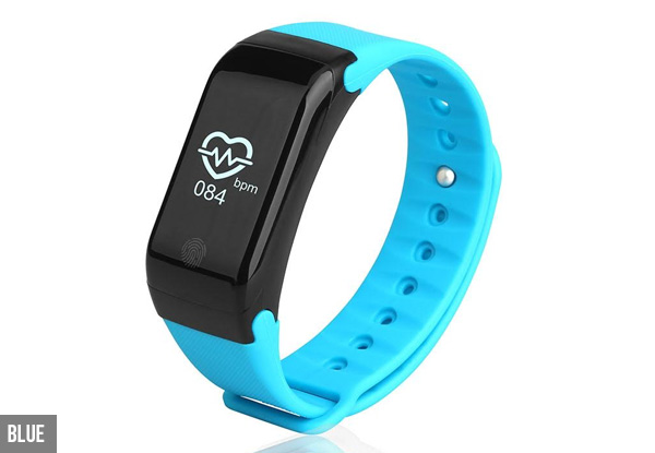 Fitness Tracker - Three Colours Available with Free Metro Delivery