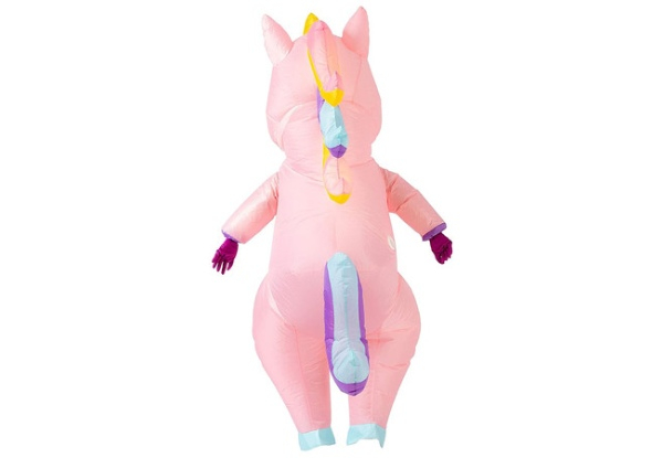 Inflatable Full Body Unicorn Costume - Three Colours Available