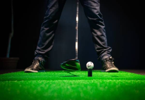 One-Hour of X-Golf Simulator Hire for up to Six People - Monday - Thursday
