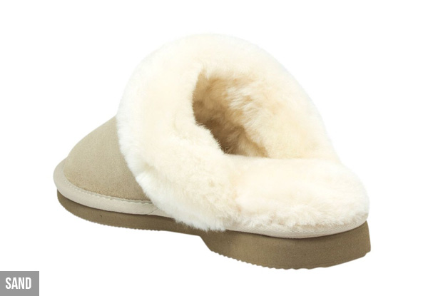 Comfort Me Women’s 'Wombat' Memory Foam Fur Trim UGG Scuffs - Four Colours Available