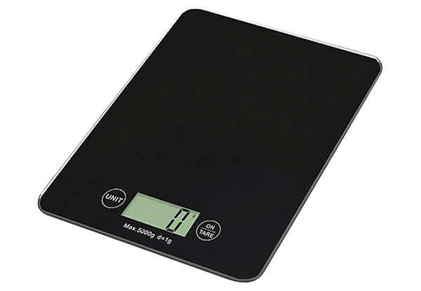 Glass Digital Kitchen Scale - Two Colours Available