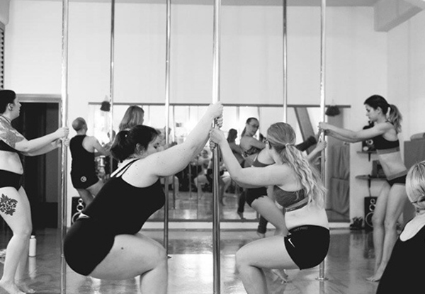 $25 for Three One-Hour Beginner Pole Dance, Flexibility or Strength Classes or $45 for Two People (value up to $120)