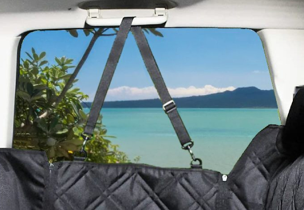 Water-Resistant Pet Car Seat Cover