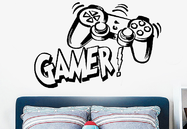 Gaming Wall Decal - Available in Three Sizes