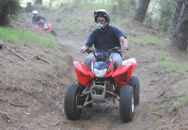 90-Minute 'Trail Blazer Safari' Quad Bike Adventure for One - Options for up to Six People