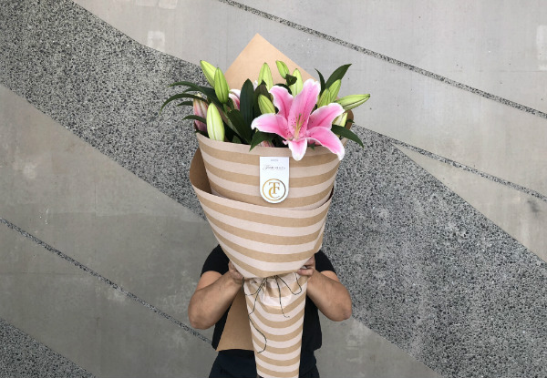 48 HOURS ONLY - Tomuri and Co Scented Lilies - Auckland Wide Delivery or Pick Up