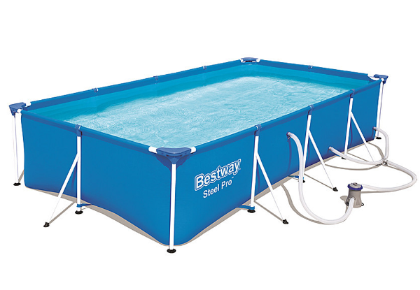 BESTWAY Steel Pro Swimming Pool incl. Pump