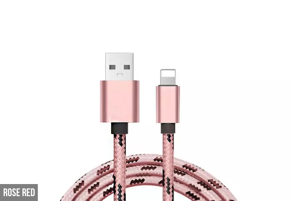 Five-Pack of Braided Universal Connector Cables Compatible with iPad & iPhone