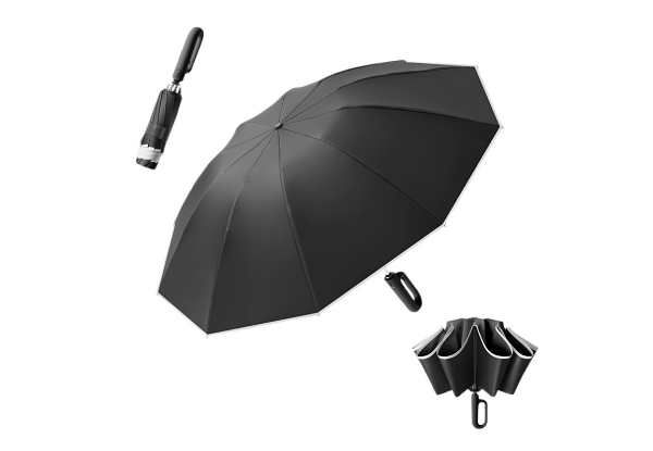 Ring Buckle Umbrella - Five Colours Available