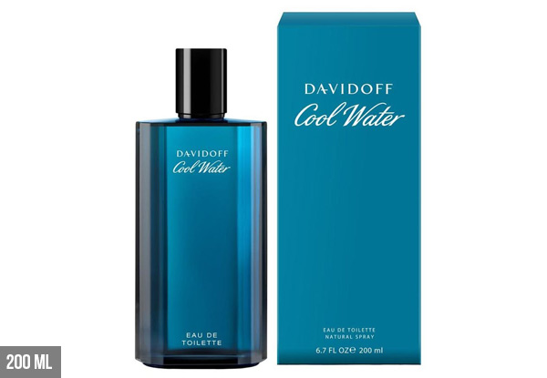 Davidoff Coolwater for Men 125ml Eau de Toilette - 200ml Option Available