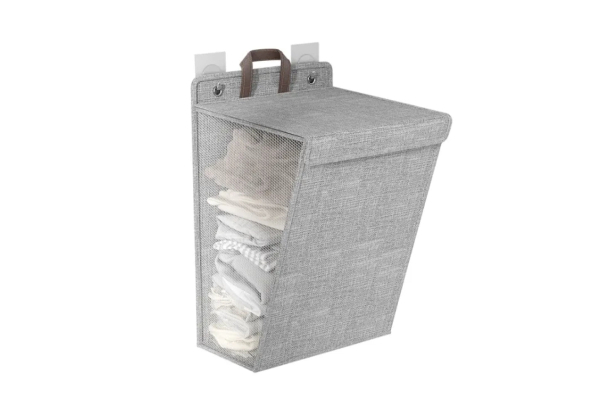 Foldable Laundry Basket Hamper - Available in Two Colours