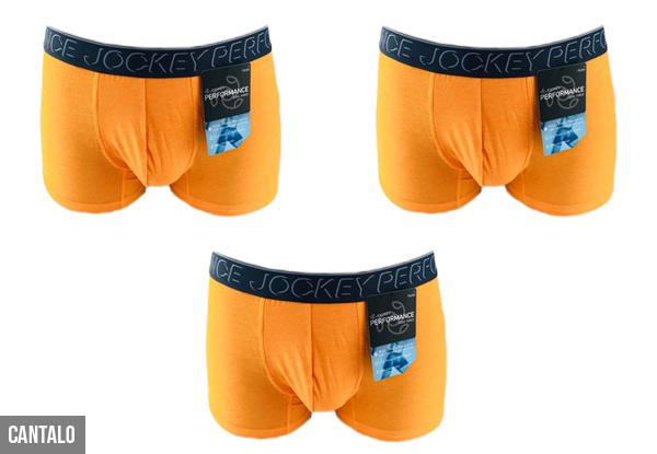 Three-Pack of Jockey Trunks - Seven Styles Available