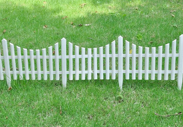10 Pack of Picket Garden Fence • GrabOne NZ
