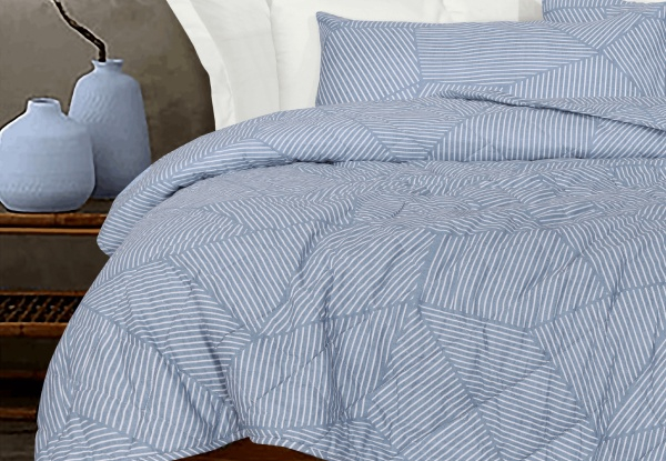 Amsons Ariana Denim Pure Cotton Bedding Range - Available in Four Options & Six Sizes