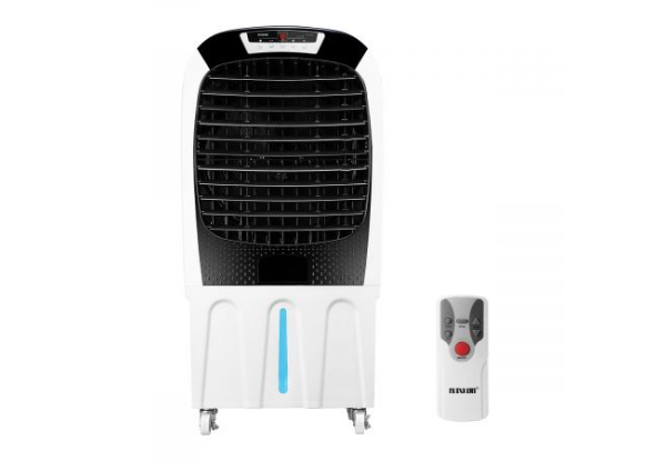 Air Conditioner Cooling Fan with Remote Control - Two Sizes Available