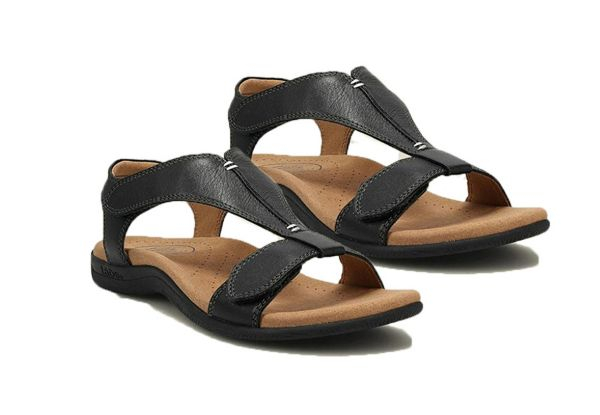 Women Open Toe Arch Support Sandals - Available in Three Colours & Six Sizes