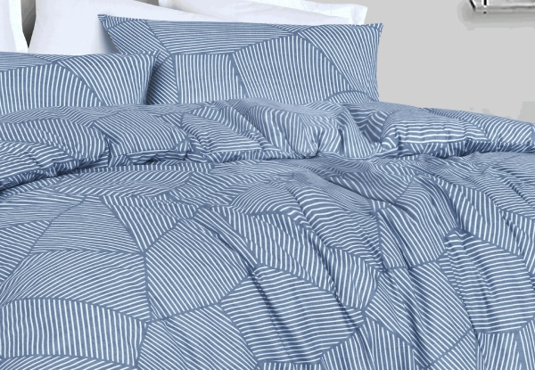 Amsons Ariana Denim Pure Cotton Bedding Range - Available in Four Options & Six Sizes