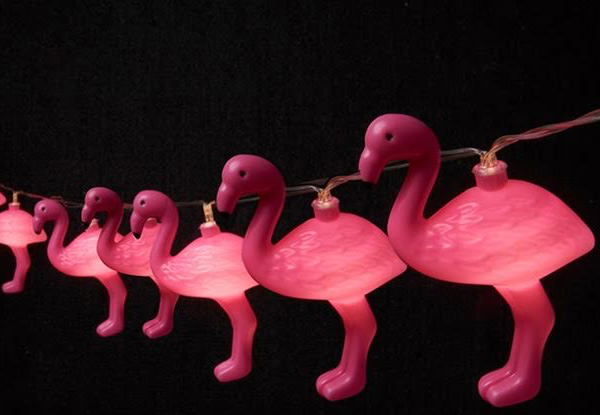 Flamingo String Lights