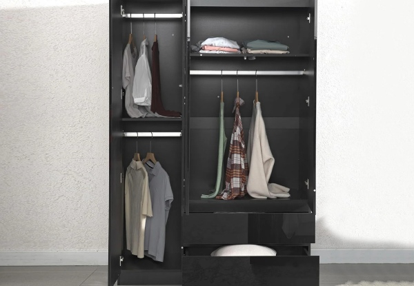 Serena Wardrobe Cabinet - Three Colours Available