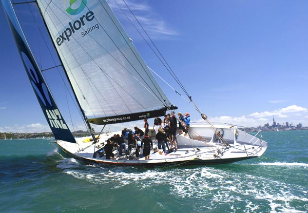 Two-Hour America's Cup Sailing Experience on Auckland’s Waitemata Harbour - Option for Two People