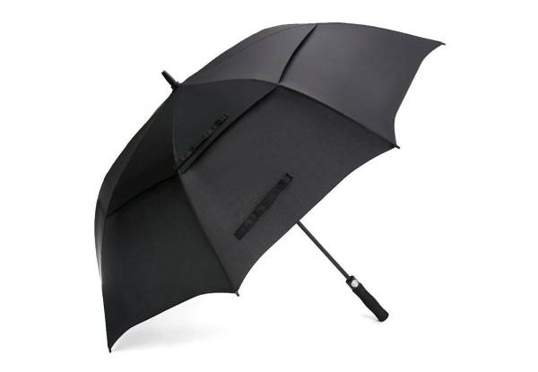 Double Canopy Vent Extra Large Golf Umbrella - Available in Two Colours