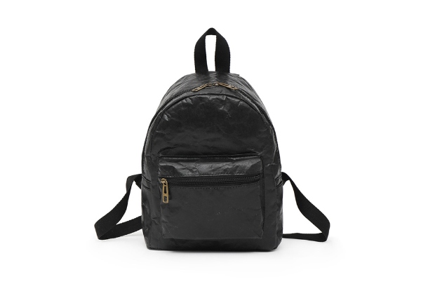 Water-Resistant Paper Backpack with Free Delivery