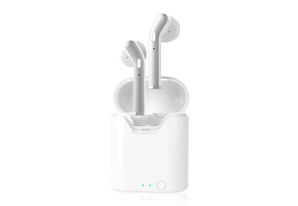TWS Bluetooth 5.0 Earbuds with Charging Case - Two Colours Available