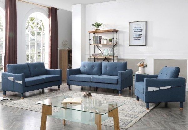 Zaire Sofa Set incl. One, Two & Three Seaters - Two Colours Available