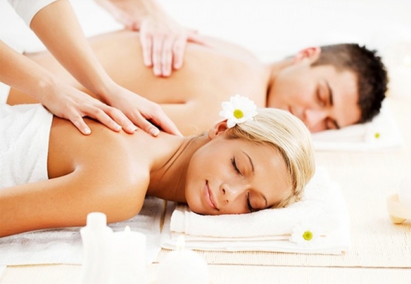 Two 40-Minute Back, Shoulder, Neck & Scalp Massages for One Person or a Couple's Massage