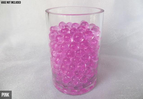 Five Pack Of Water Pearl Vase Filler Decorations  - Seven Colours Available